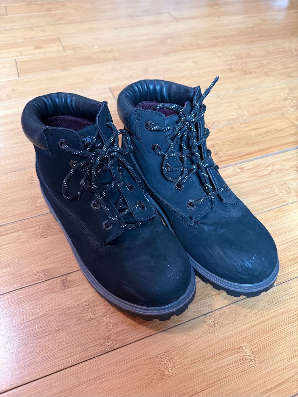 Skechers Black Men's Lace-Up Work Boots